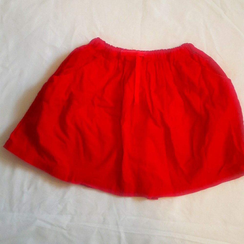 Mini Boden Red Corduroy skirt